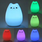 Kitty LED Night Light USB Rechargeable 🐱 - product-image-140266310