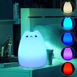 Kitty LED Night Light USB Rechargeable 🐱 - product-image-204095694