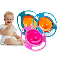 360 Rotate  Bowl  For Baby Feeding Without Mess 👶 - product-image-383743642