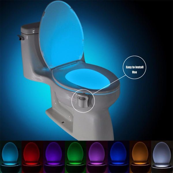 Toilet Light Led Night Human Motion Sensor 🚽 - product-image-603589707